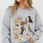 Fairy Dogs Sweatshirt - Sport Grey / S - Sweatshirt