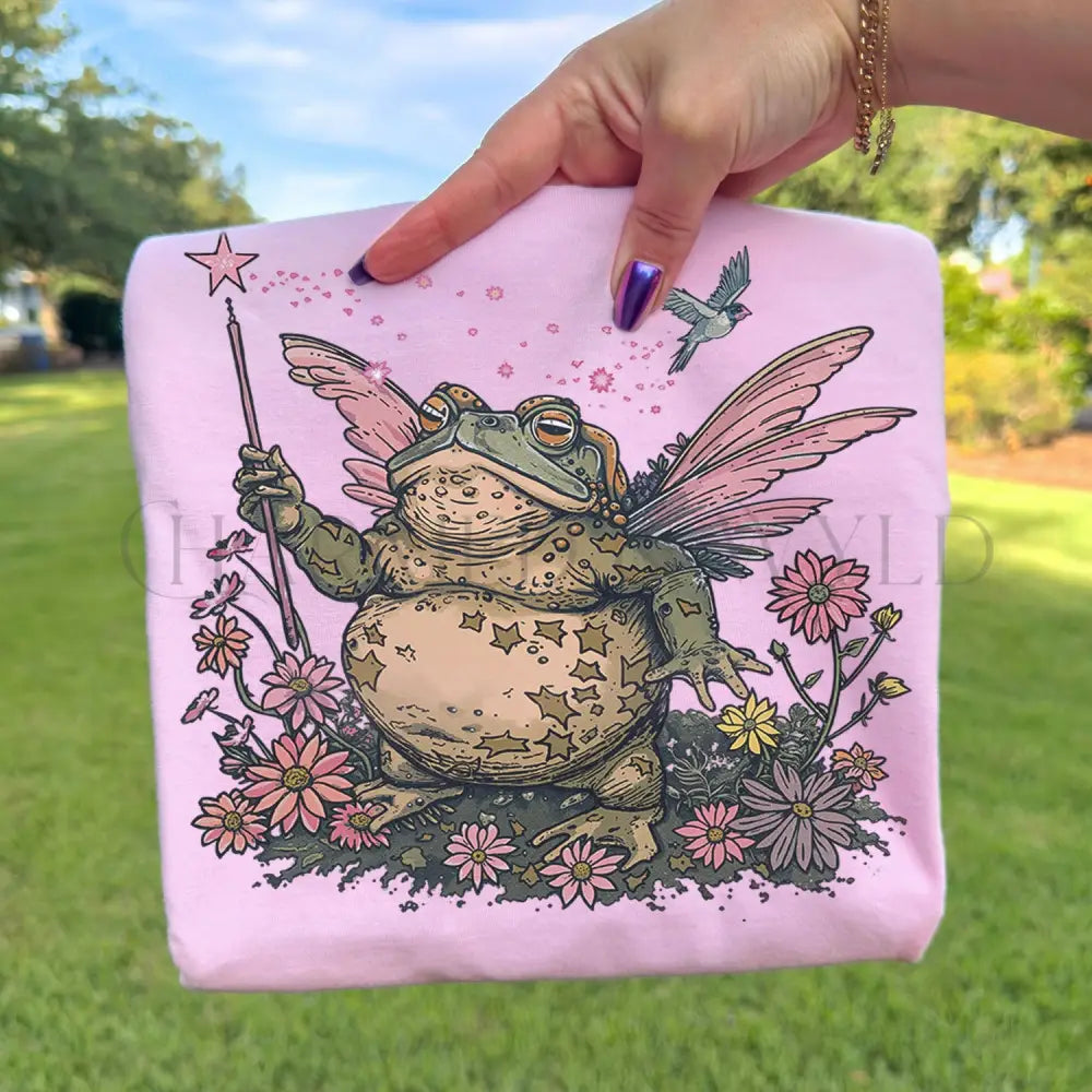 Fairy Frog T-Shirt - Blossom / S - T-Shirt
