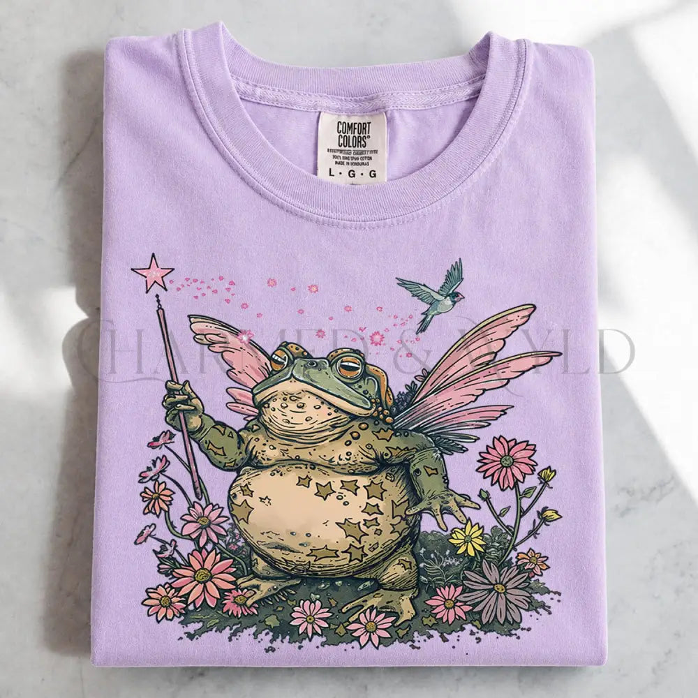 Fairy Frog T-Shirt - Orchid / S - T-Shirt