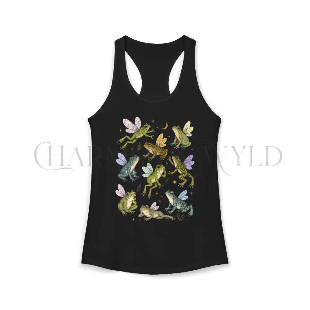 Fairy Frogs Racerback Tank Top - Tank Top