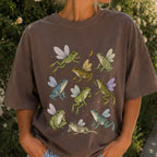 Fairy Frogs T-Shirt - Espresso / S - T-Shirt