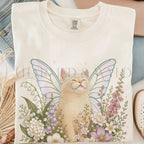 Fairy Kitten T-Shirt - Ivory / S - T-Shirt