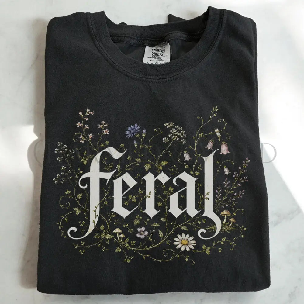 Feral Wildflower Graphic T-Shirt - T-Shirt