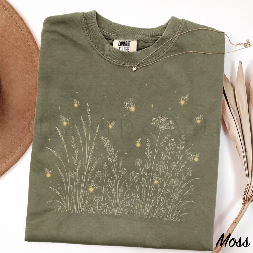 Firefly Comfort Colors T-Shirt - Moss / S - T-Shirt