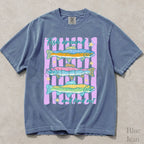 Fish Around and Find Out Comfort Colors T-Shirt - Blue Jean / S - T-Shirt