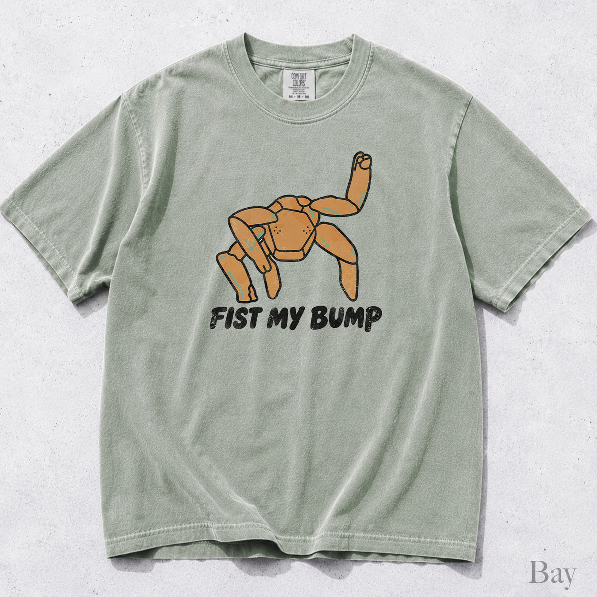 Fist My Bump Rock Alien Comfort Colors T-Shirt