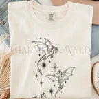 Flight of Dragons T-Shirt - Ivory / S - T-Shirt
