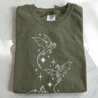 Flight of Dragons T-Shirt - Moss / S - T-Shirt
