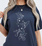 Flight of Dragons T-Shirt - Navy / S - T-Shirt