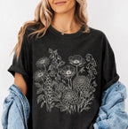 Floral Field Notes T-Shirt - T-Shirt
