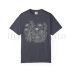 Floral Field Notes T-Shirt - Navy / S - T-Shirt
