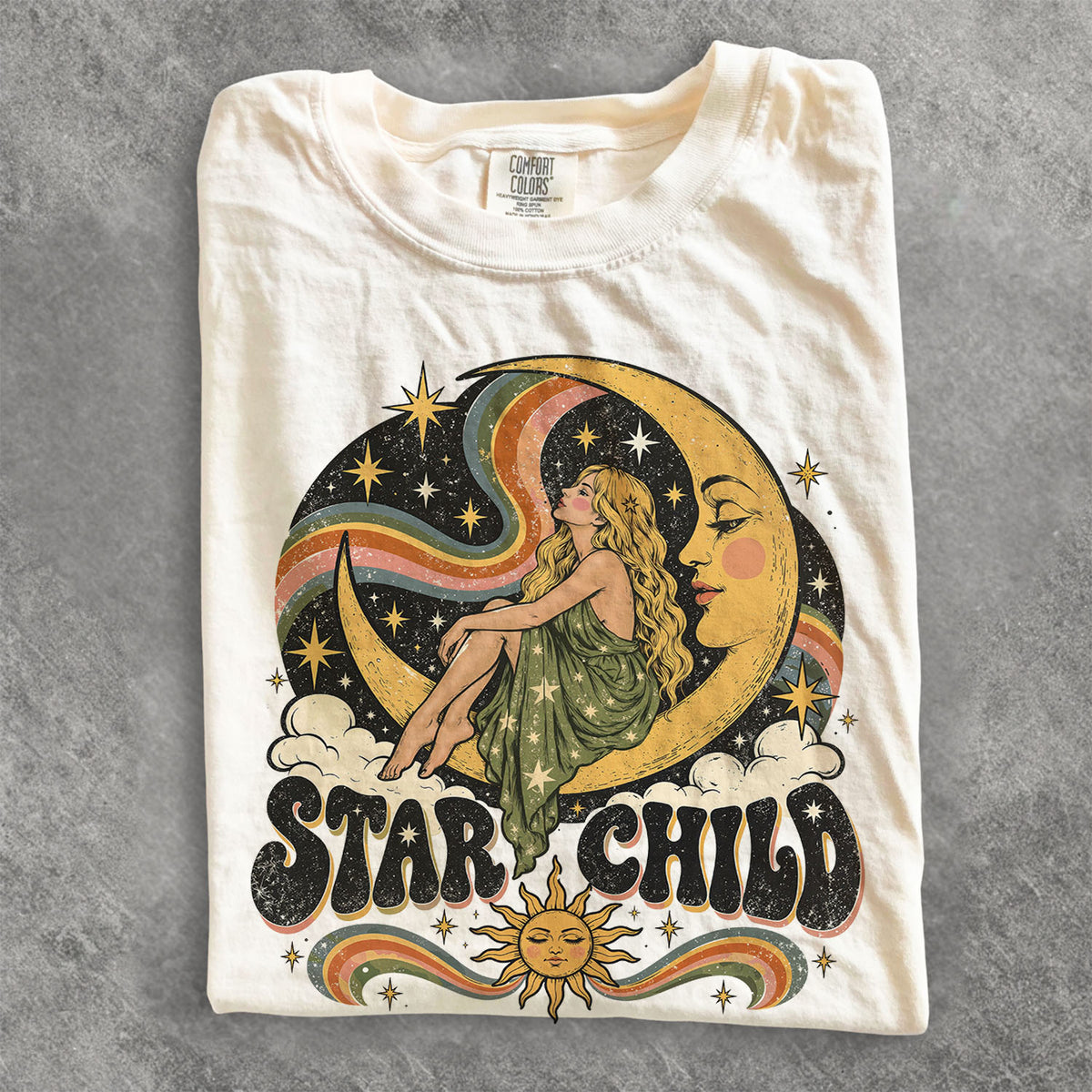 Star Child Comfort Colors T-Shirt