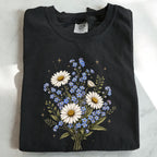 Forget Me Not Dasiy Floral T-Shirt