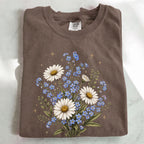 Forget Me Not Dasiy Floral T-Shirt