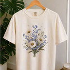Forget Me Not Dasiy Floral T-Shirt