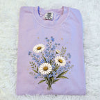 Forget Me Not Dasiy Floral T-Shirt