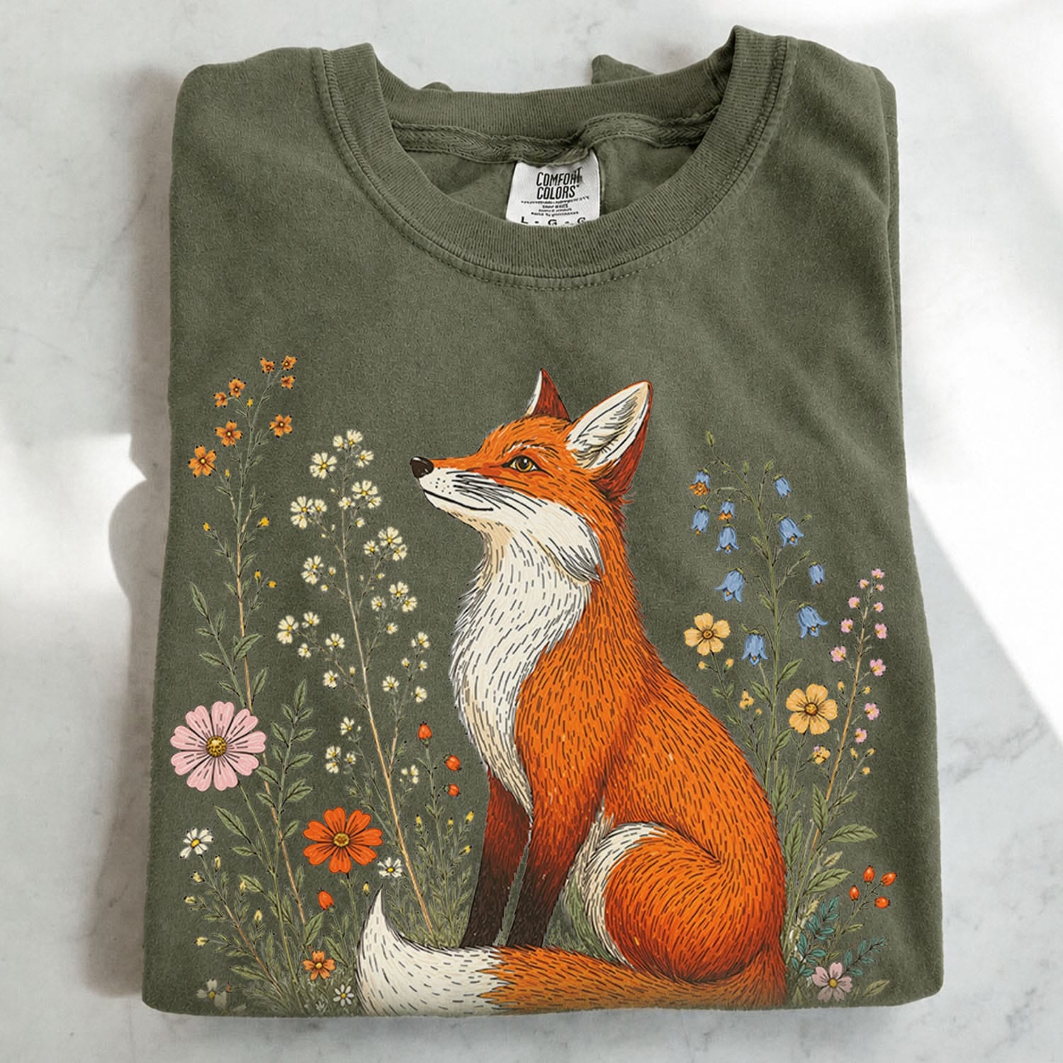 Fox in the Meadow T-Shirt