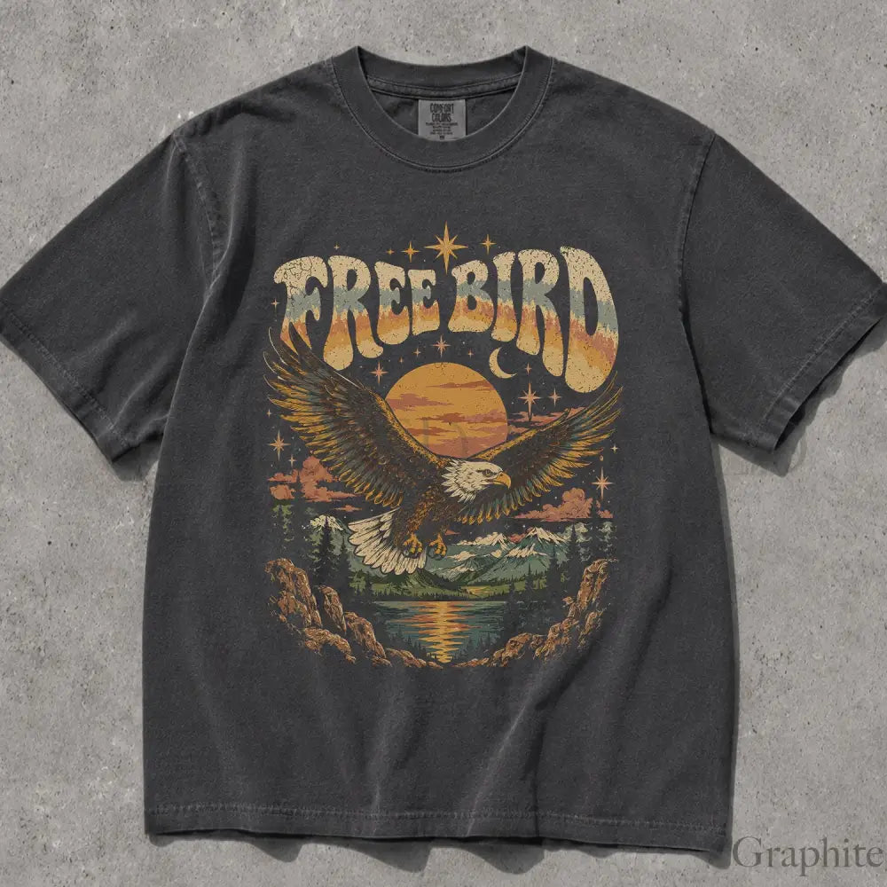 Free Bird Comfort Colors T-Shirt - T-Shirt