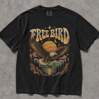 Free Bird Comfort Colors T-Shirt - Black / S - T-Shirt