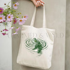 Frog Pond Cotton Tote Bag - Charmed and Wyld