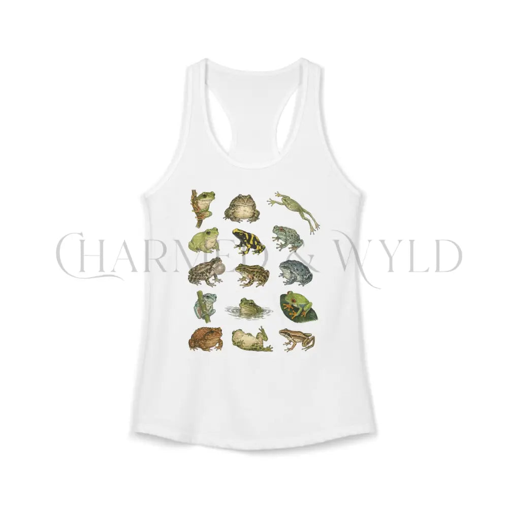 Frog Species Racerback Tank Top - Charmed and Wyld