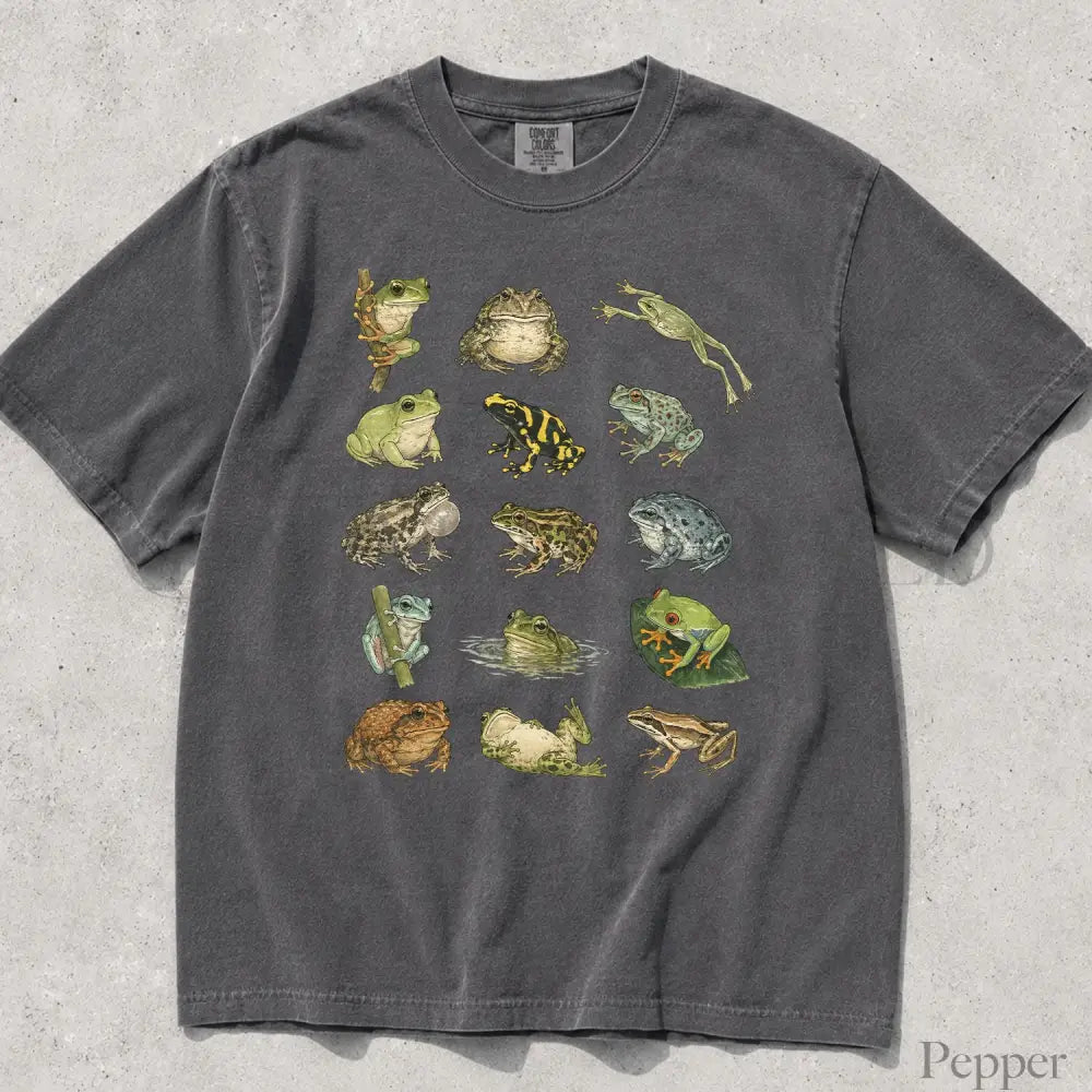 Frog Species T-Shirt - T-Shirt