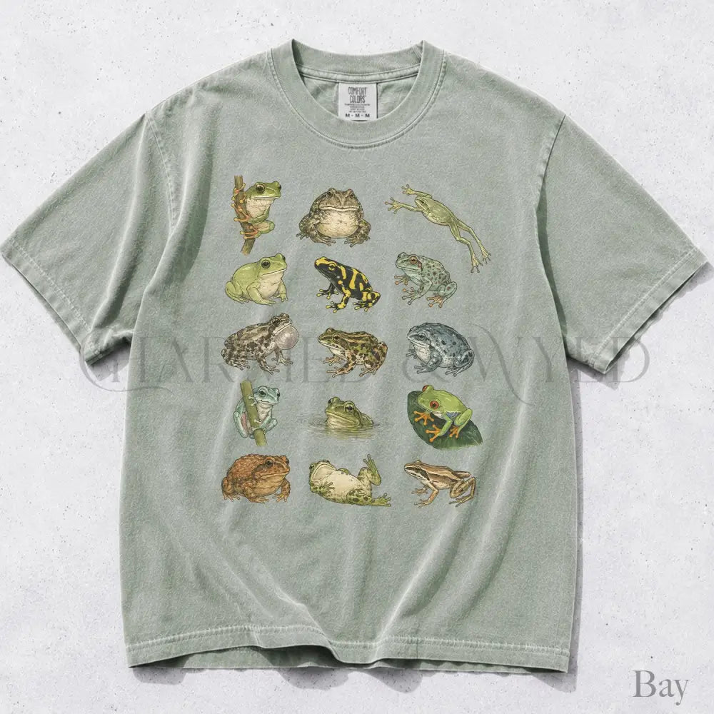 Frog Species T-Shirt - Bay / S - T-Shirt