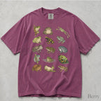 Frog Species T-Shirt - Berry / S - T-Shirt
