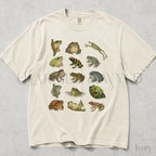 Frog Species T-Shirt - Ivory / S - T-Shirt