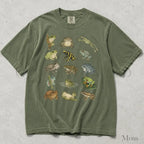 Frog Species T-Shirt - Moss / S - T-Shirt