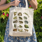 Frog Species Tote Bag - Bags