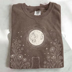 Frog Stargazing Moon T-Shirt - T-Shirt