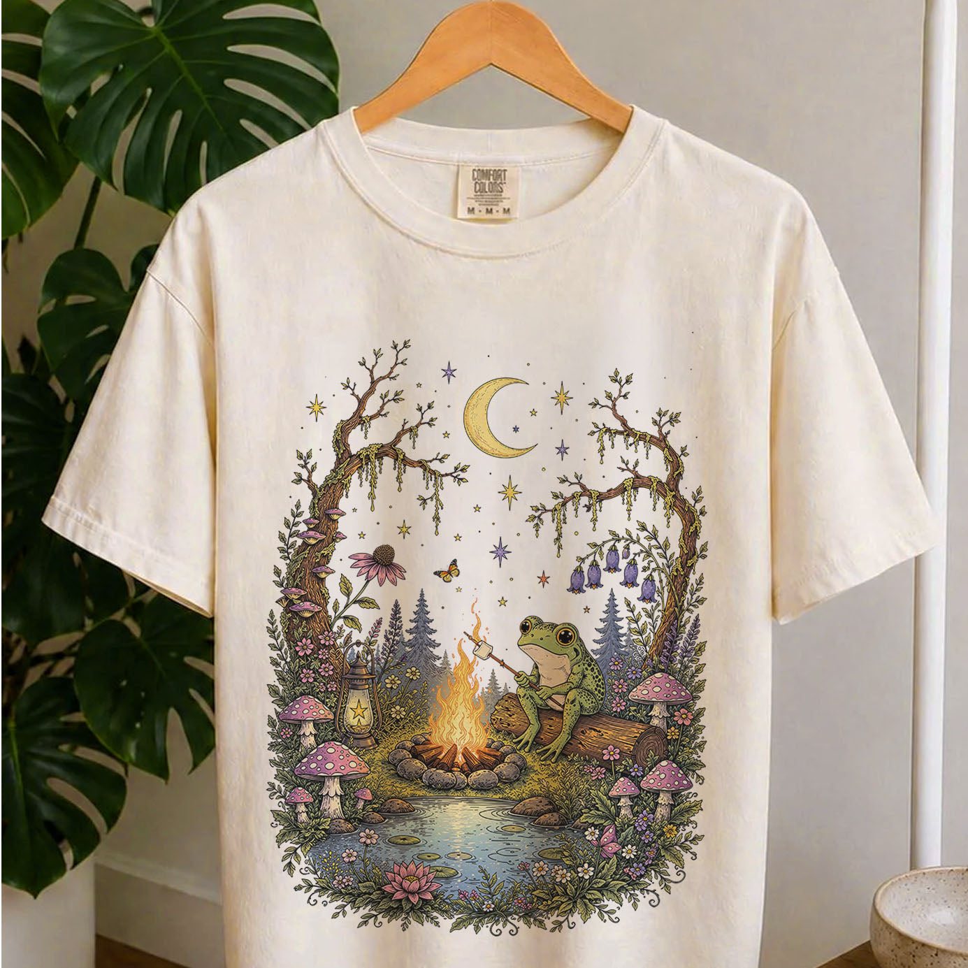 Frog by the Campfire T-Shirt