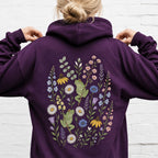 Garden Tree Frogs Hooded Sweatshirt