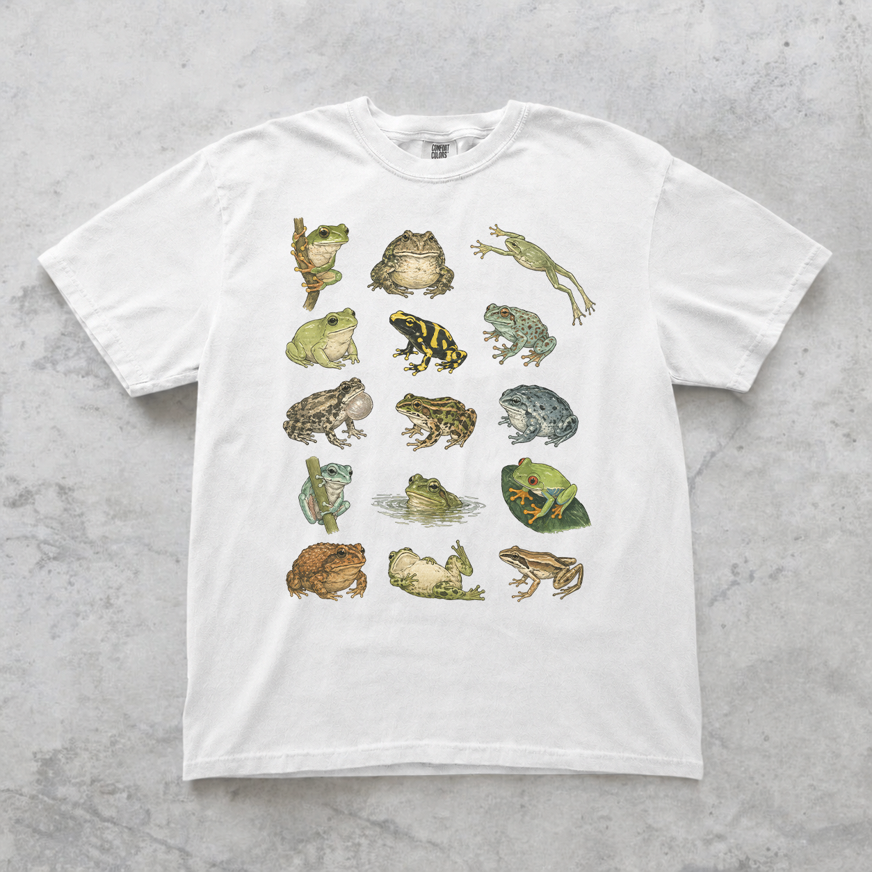 Frog Species T-Shirt