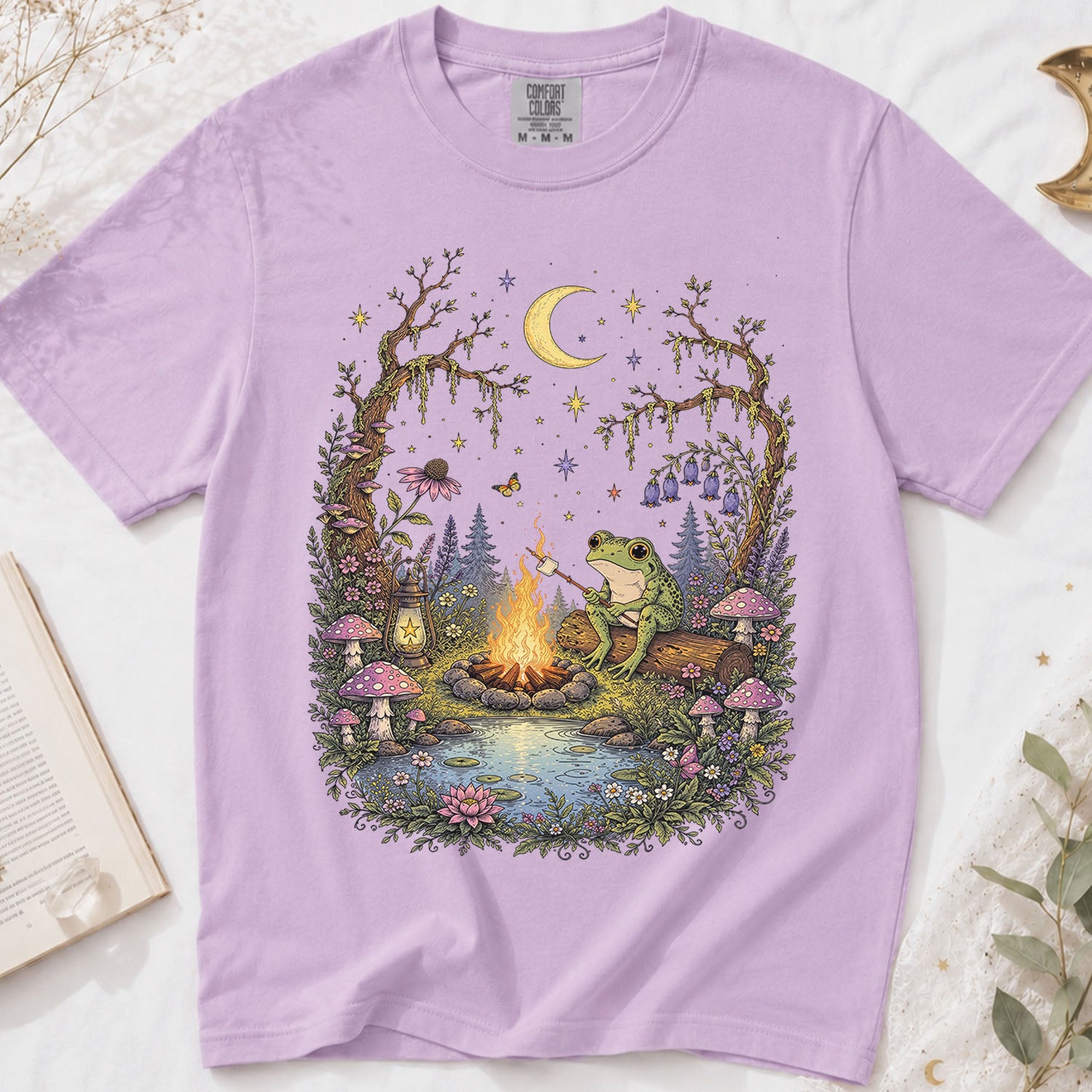 Frog by the Campfire T-Shirt