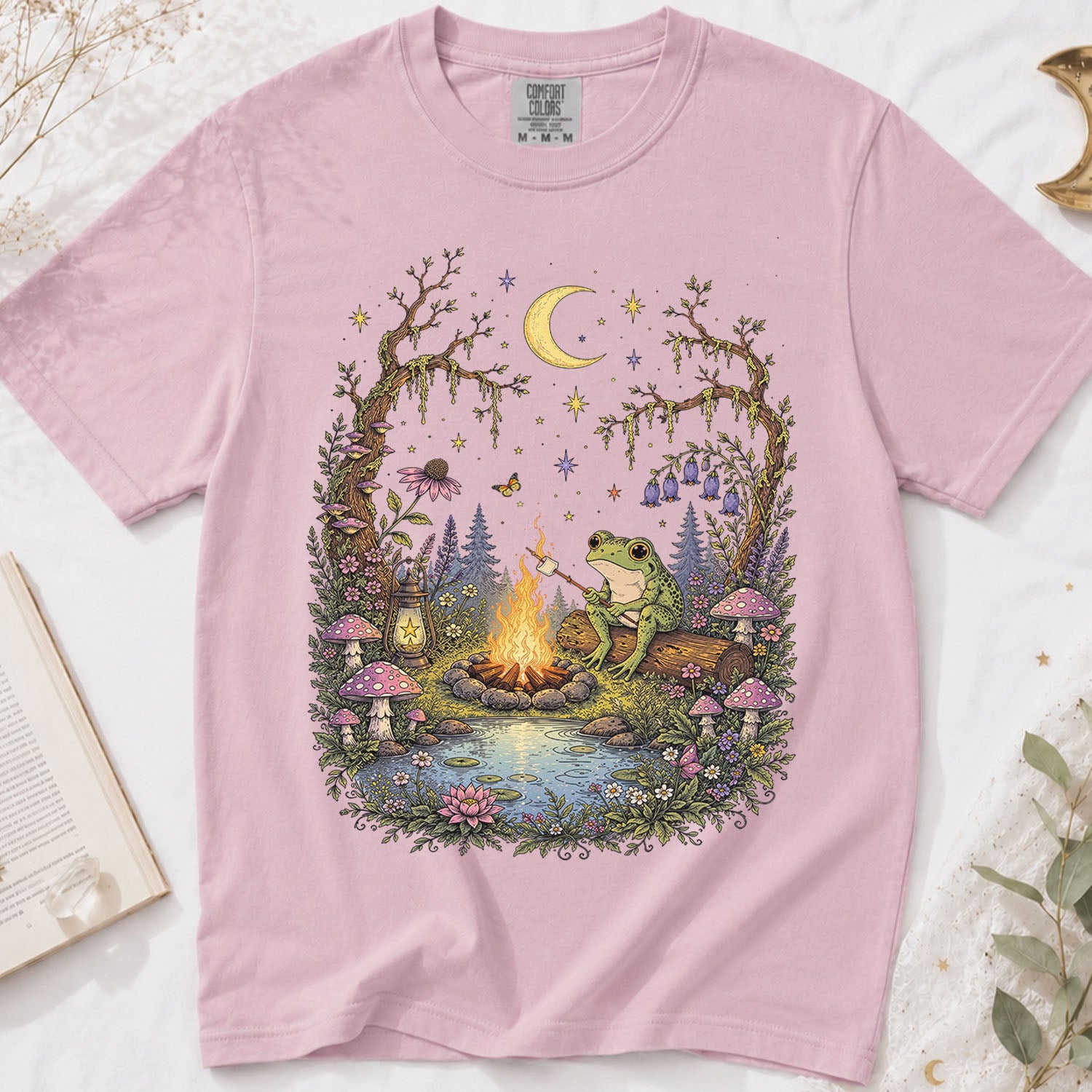 Frog by the Campfire T-Shirt