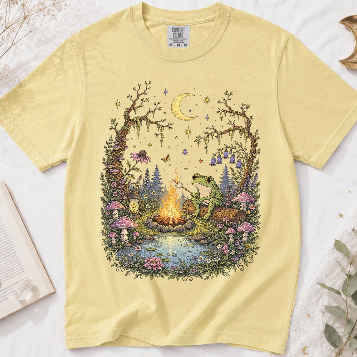 Frog by the Campfire T-Shirt