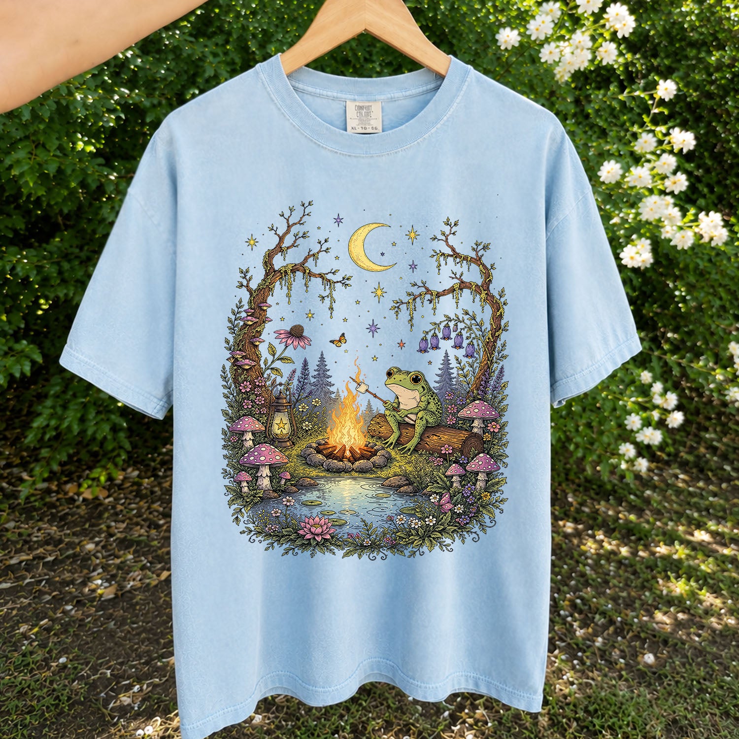 Frog by the Campfire T-Shirt