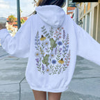 Garden Tree Frogs Hooded Sweatshirt