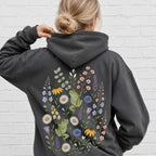 Garden Tree Frogs Hooded Sweatshirt