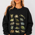Frog Species Graphic Sweatshirt