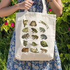 Frog Species Tote Bag