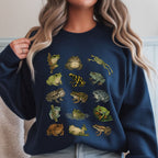 Frog Species Graphic Sweatshirt