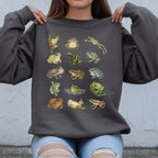Frog Species Graphic Sweatshirt