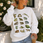 Frog Species Graphic Sweatshirt