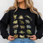 Frog Species Graphic Sweatshirt