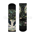 Full Moon Crow Adults Unisex Socks