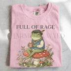 Full of Rage and Whimsy Frog T-Shirt - Blossom / S - T-Shirt