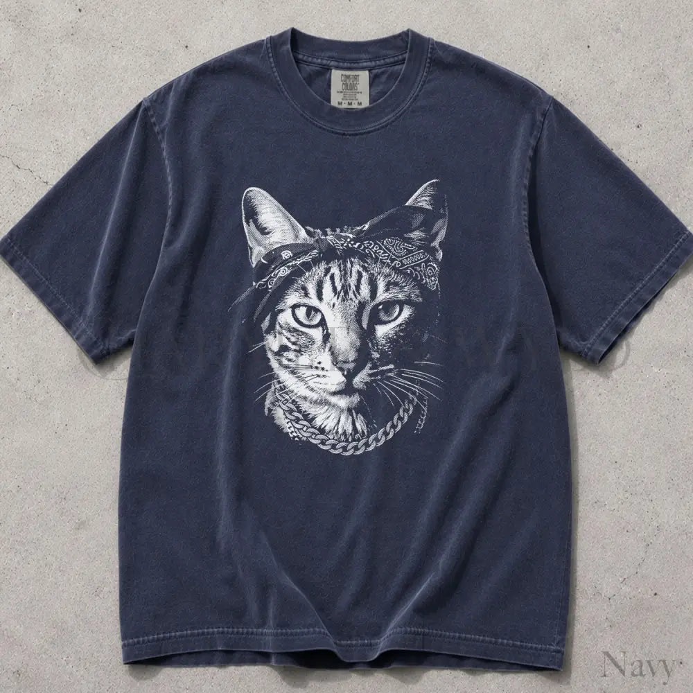 Gangster Catpuc Comfort Colors T-Shirt - T-Shirt
